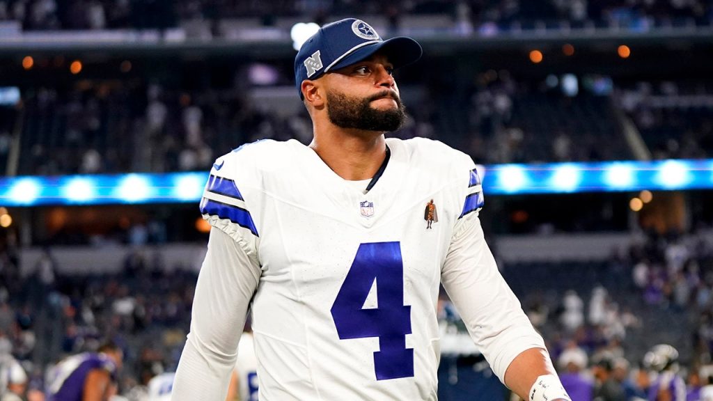 Dak Prescott, the veteran leader of the Cowboys, frustrated by repeated playoff disappointments