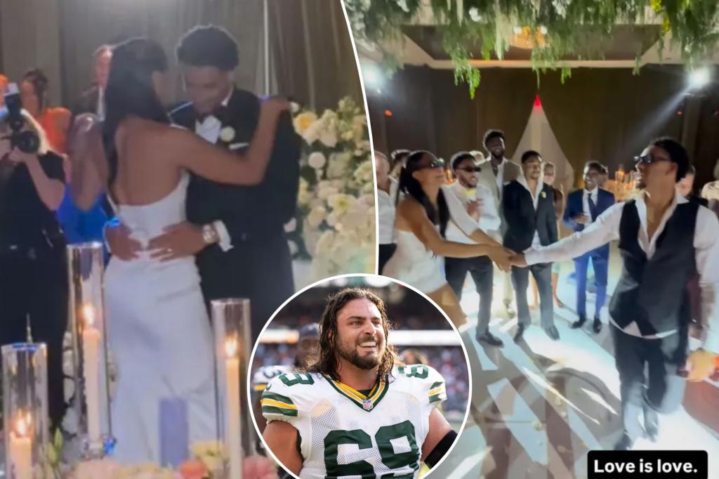David Bakhtiari subtly criticizes Aaron Rodgers with a wedding picture of Jordan Love