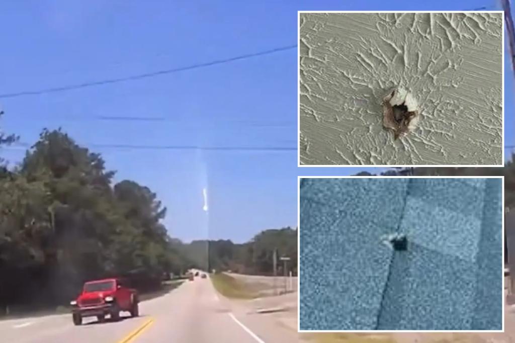 Debris from meteor that blazed through Southeast US might have landed on Georgia house