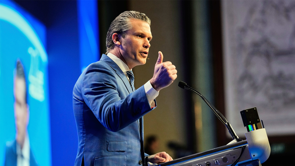 Defense Secretary Hegseth states that patriotism is fueling an increase in military recruitment.