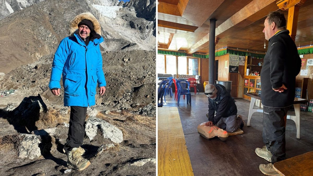 Defibrillator on Mount Everest saves woman’s life shortly after being installed