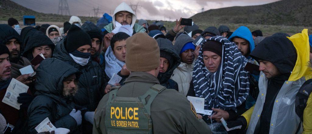 Democrat-leaning companies show the poor polling results for Democrats on immigration issues.