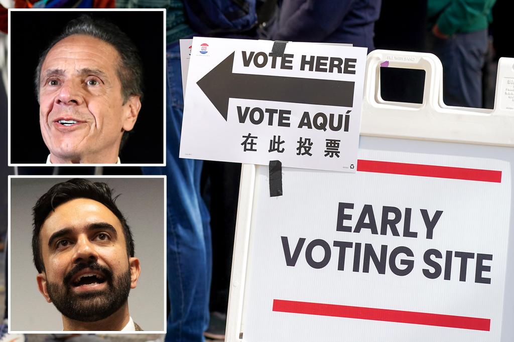 Early voting starts today for the mayor and other primary elections in NYC.