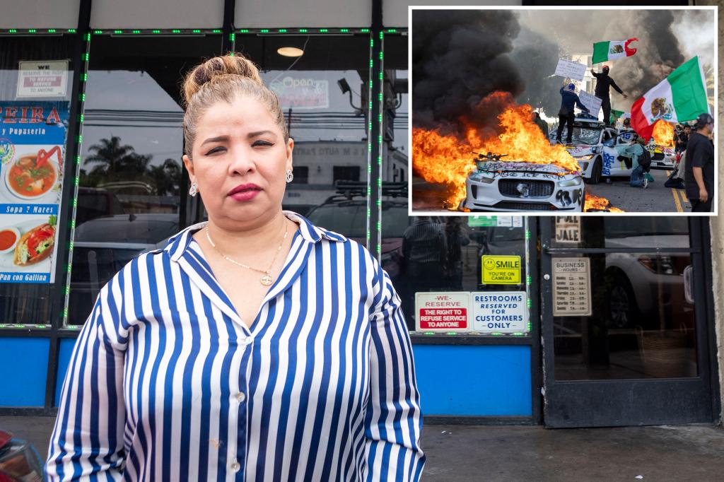 El Salvadoran restaurant team recognized for assisting officers injured during the LA riots