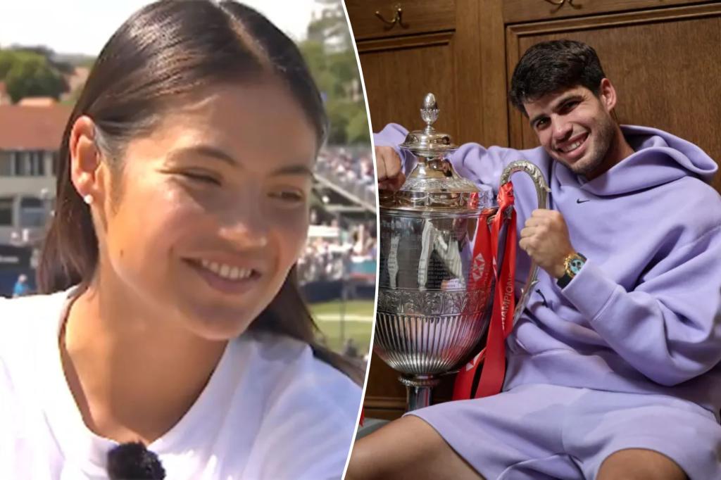 Emma Raducanu addresses dating rumors with Carlos Alcaraz after capturing attention in the tennis world