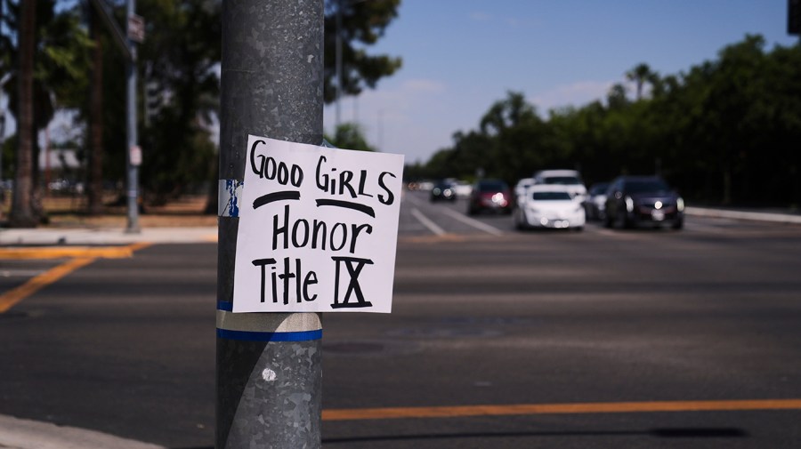 Energy Department suggests changes to Title IX that would let girls join boys' teams