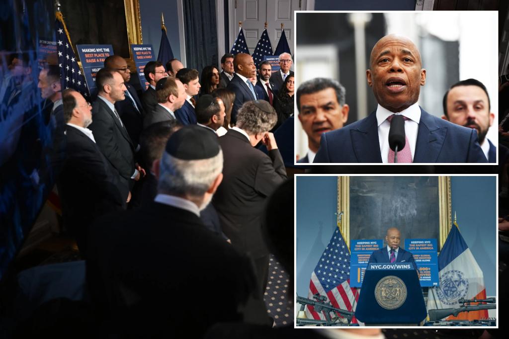 Eric Adams issues an executive order to adopt the Holocaust remembrance organization's definition of antisemitism