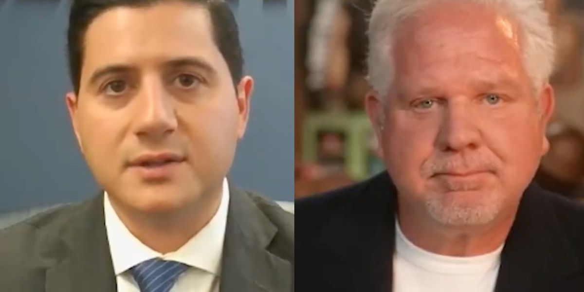 Essayli challenges the liberal viewpoint on the union leader's arrest during the ICE riot in an interview with Glenn Beck.