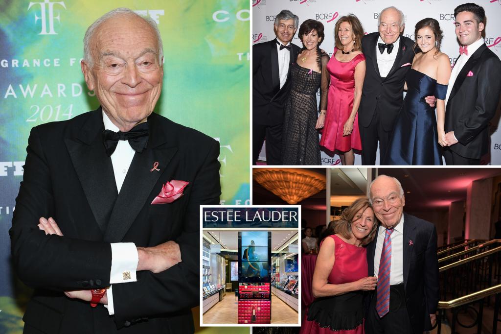 Estee Lauder founder and New York City arts supporter Leonard Lauder passes away at 92
