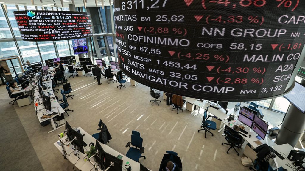 European stocks declined following Israel's air strikes on Iran.