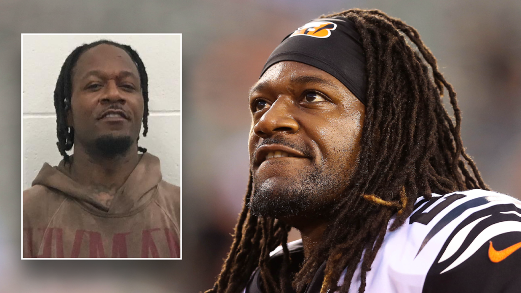 Ex-NFL player Pacman Jones taken into custody for attacking an officer in Kentucky
