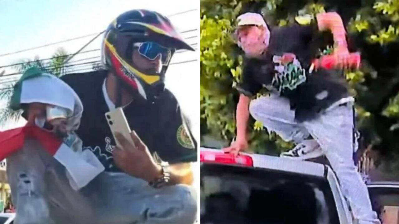 FBI looking for individual suspected of attacking a federal officer during anti-ICE protests in Los Angeles