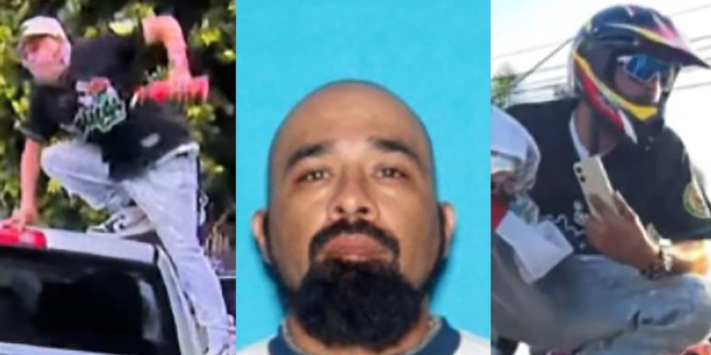 FBI names LA thug accused of throwing large rocks at federal officers