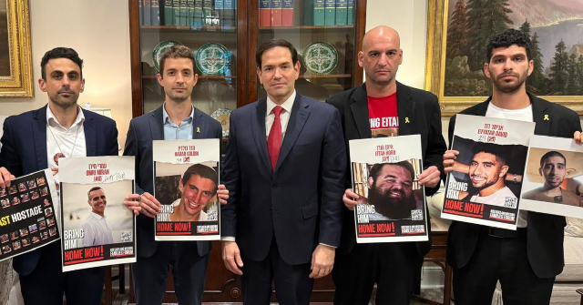 Family Group from Israel Calls on Marco Rubio to Reach an Agreement to Release 50 Remaining Hostages from Gaza