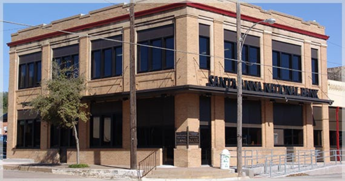 Federal Regulators Close Santa Anna National Bank; Coleman County State Bank Takes Over Deposits