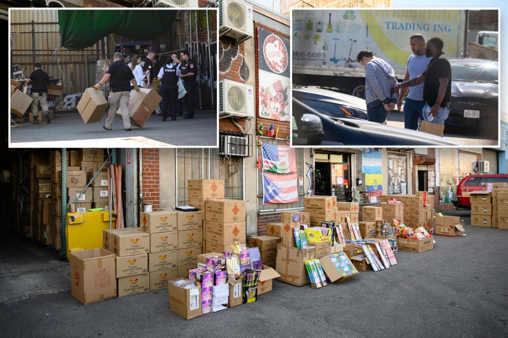 Fire department halts fireworks sales in Flatbush ahead of the Fourth