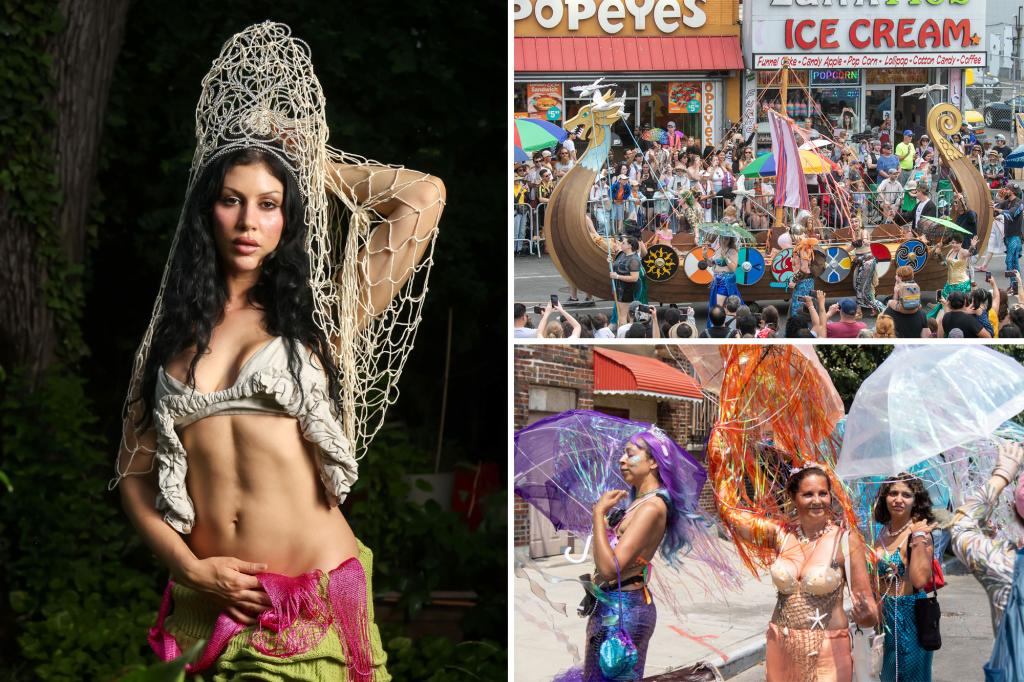 First pornstar named Coney Island Queen Mermaid at parade