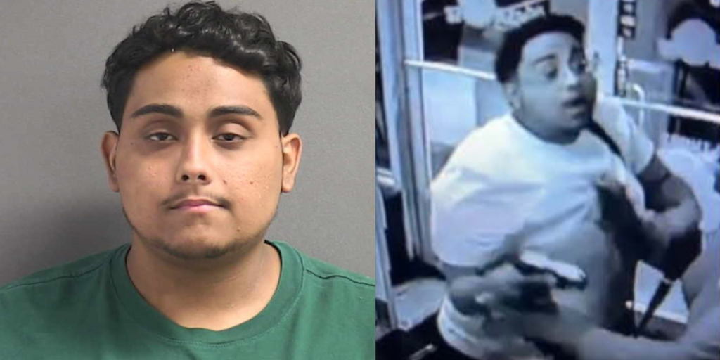 Florida man threatens four with a gun in a Mexican restaurant over a bill disagreement, including a 16-year-old worker's son; technology helps with the arrest.