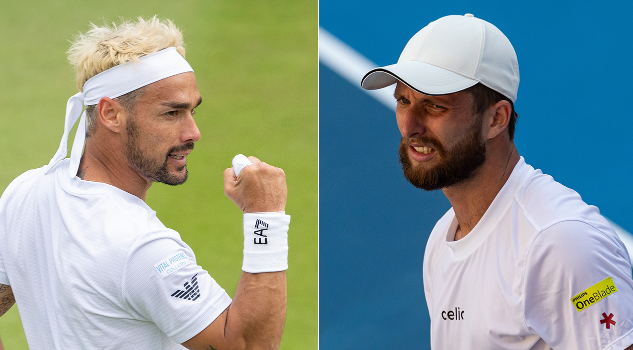 Fognini refers to Moutet as 'little pig' during a tense handshake at the Stuttgart Open