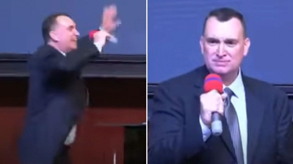 Footage reveals Minnesota lawmaker accused of murder addressing a church in Congo in 2022