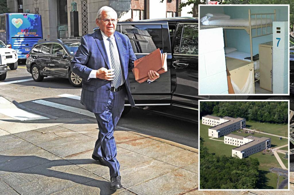 Former NJ senator Bob Menendez to begin prison term following bribery conviction