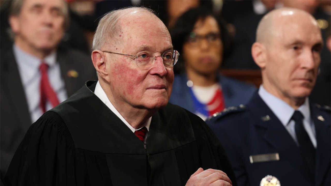 Former Supreme Court Justice Anthony Kennedy warns that 'freedom is in danger' due to attacks on judges who oppose Trump.