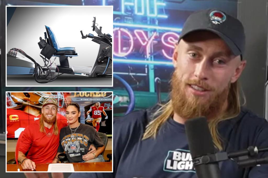 George Kittle discusses unusual NFL training technique with unintended impact on his personal life