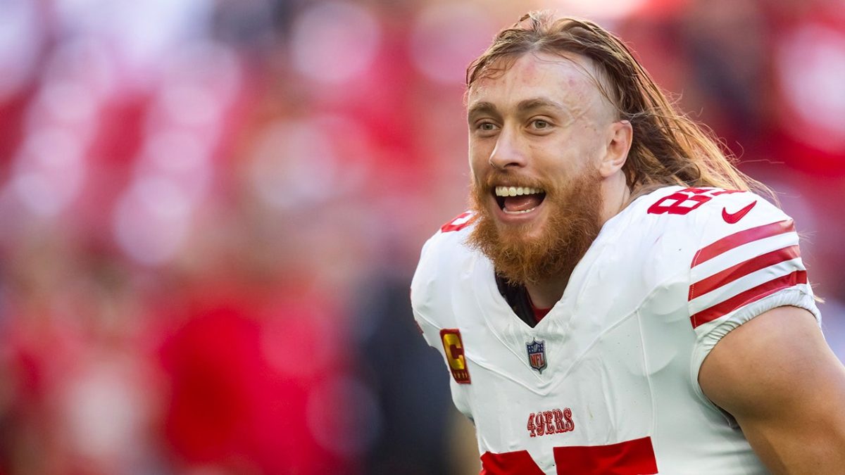 George Kittle trains at Tight End University after his contract extension with the 49ers