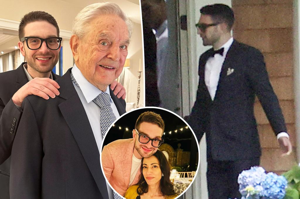 George Soros did not attend his son Alex's wedding to Huma Abedin.
