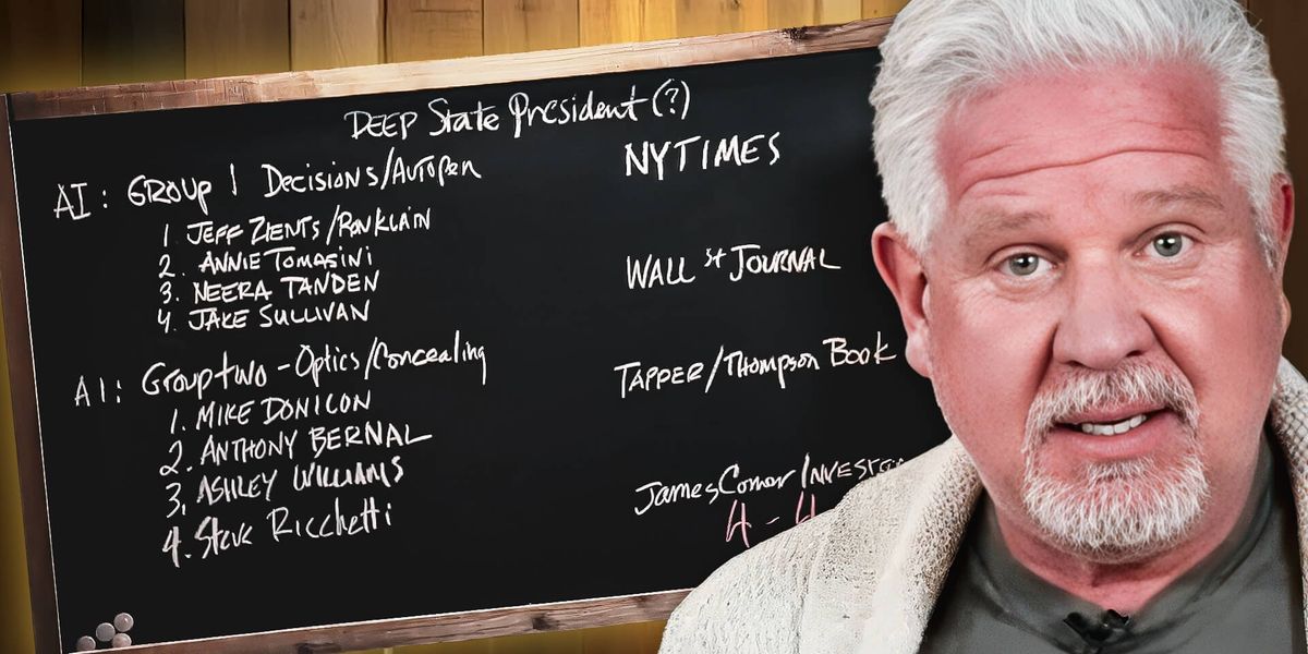 Glenn Beck requested AI to explore Biden's hidden presidency.