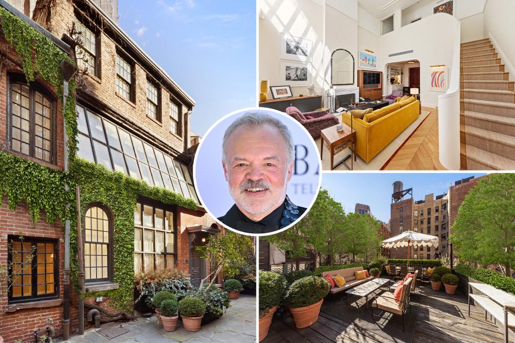 Graham Norton's New York City residence is now under contract.