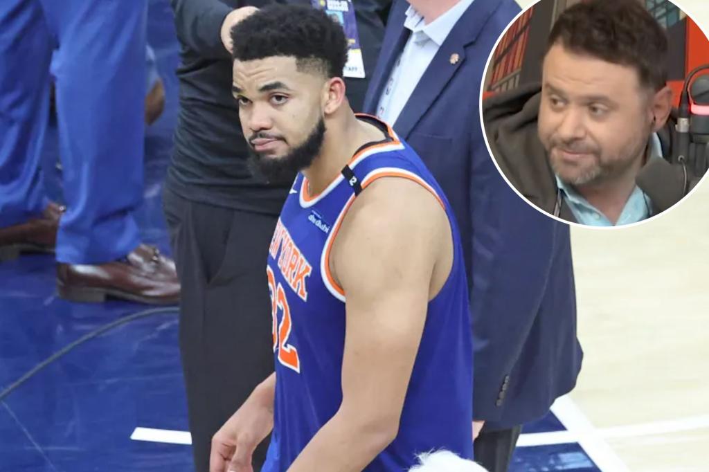 Gregg Giannotti criticizes Karl-Anthony Towns as the Knicks' 'main issue'