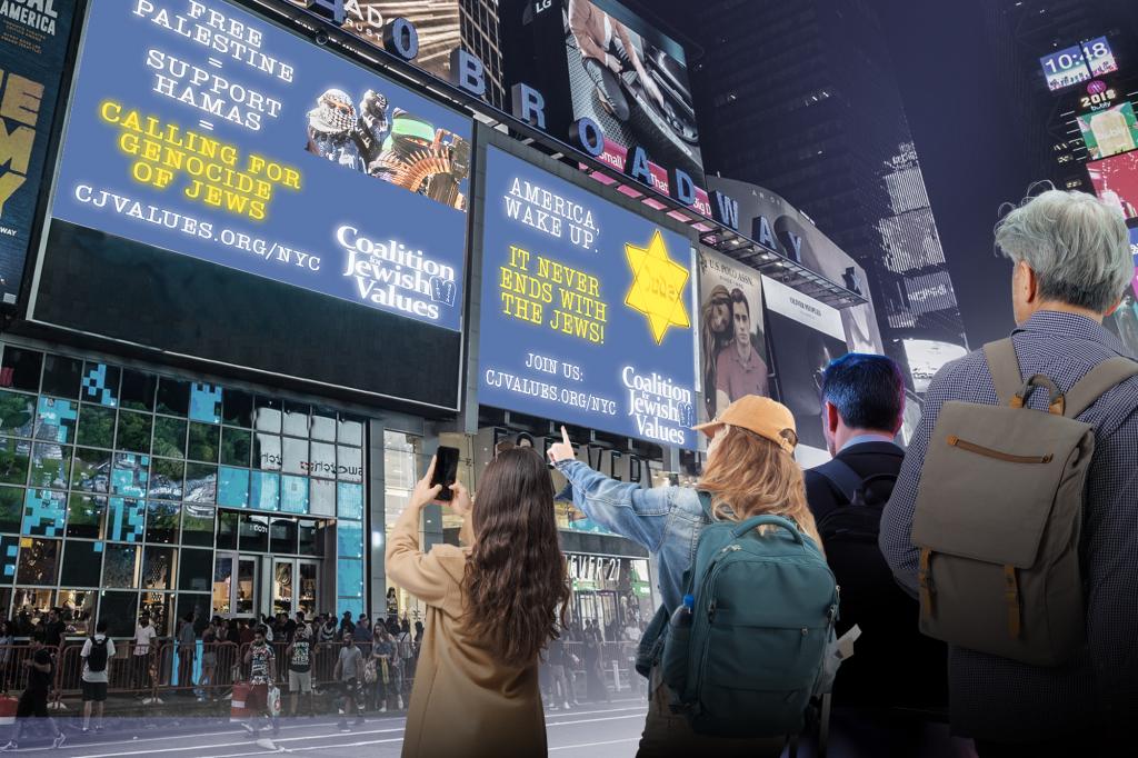 Group launches NYC initiative opposing 'Free Palestine' movement