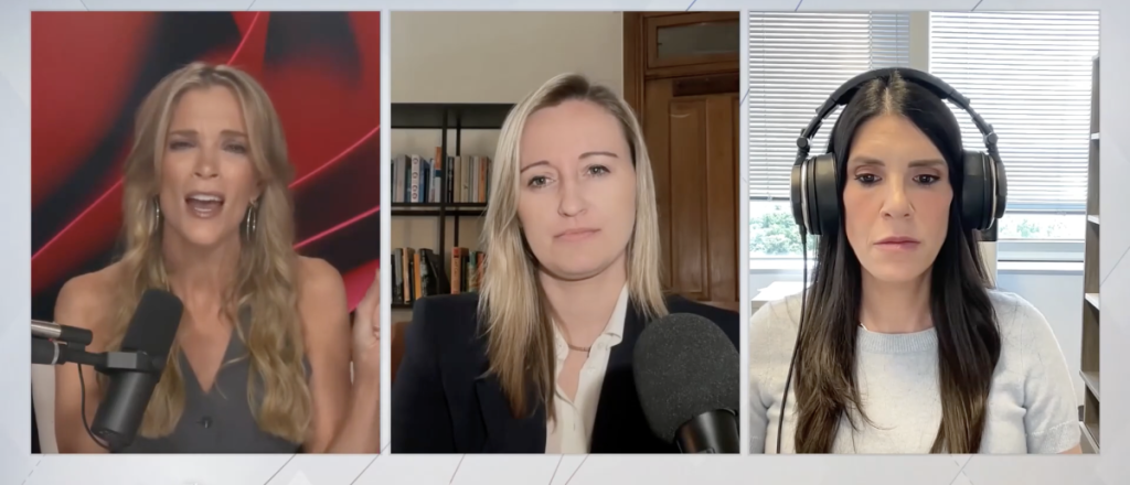 Guest on Megyn Kelly's show tells Chris Cuomo to 'go away' after 'crazy' speech about Laken Riley and illegal immigration.