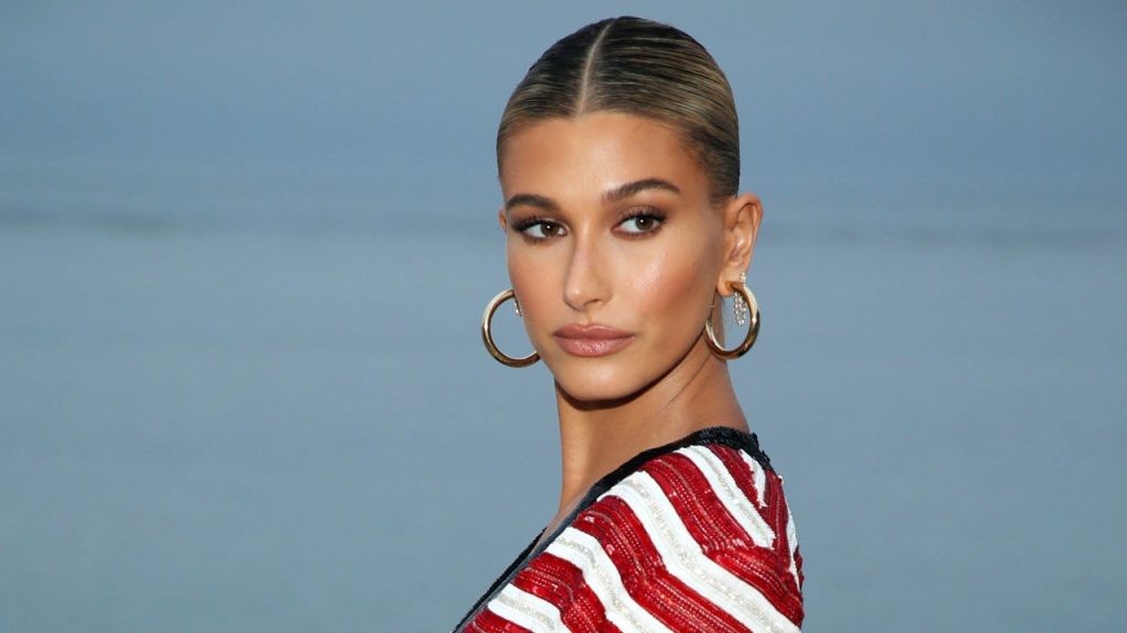 Hailey Bieber posts bikini pictures and lemon drop martinis on Instagram.