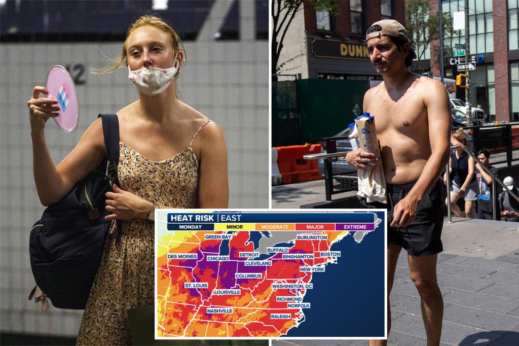Heatwave to bring record temperatures reaching 102 degrees to NYC
