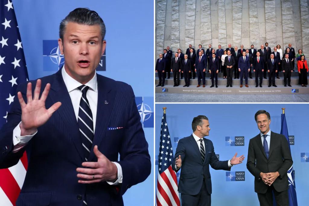Hegseth cautions that NATO shouldn't depend solely on America.