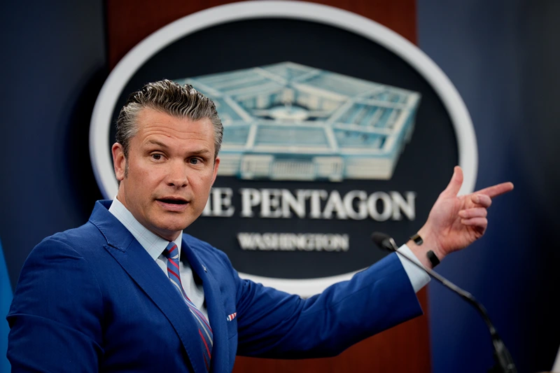 Hegseth criticizes the media for opposing Trump instead of acknowledging significant strikes on Iran.