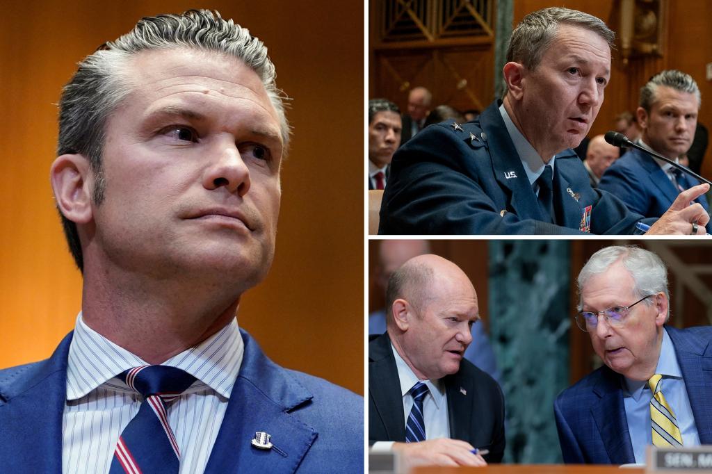 Hegseth expresses uncertainty about Russia sanctions, stating the US shouldn't employ 'every option' to stop the invasion of Ukraine.