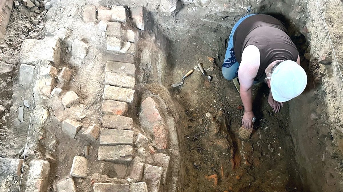 Hidden cellar with artifacts discovered at Virginia's first Black schoolhouse