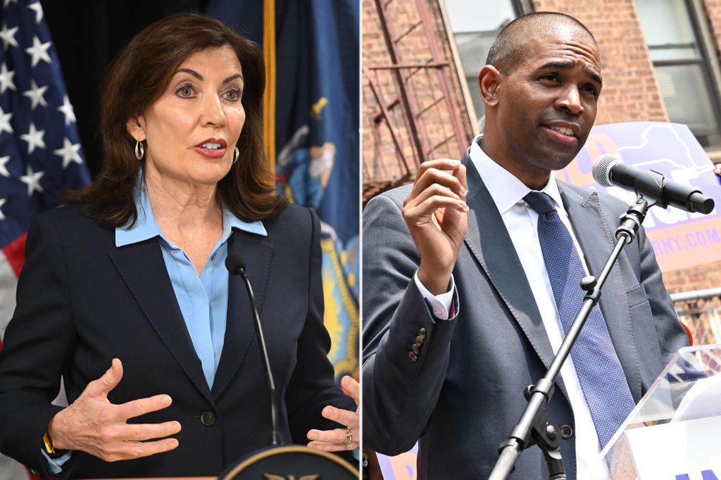 Hochul ignores Delgado, claims that the separated LG lacks acting governor authority