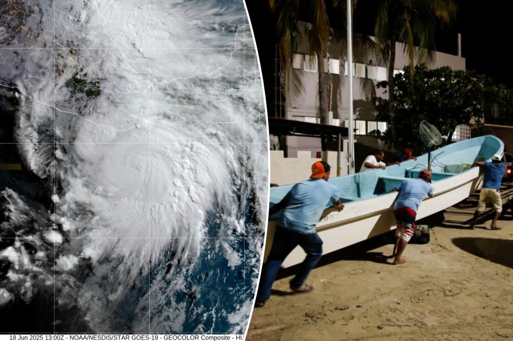 Hurricane Erick likely to cause flash flooding in Mexico