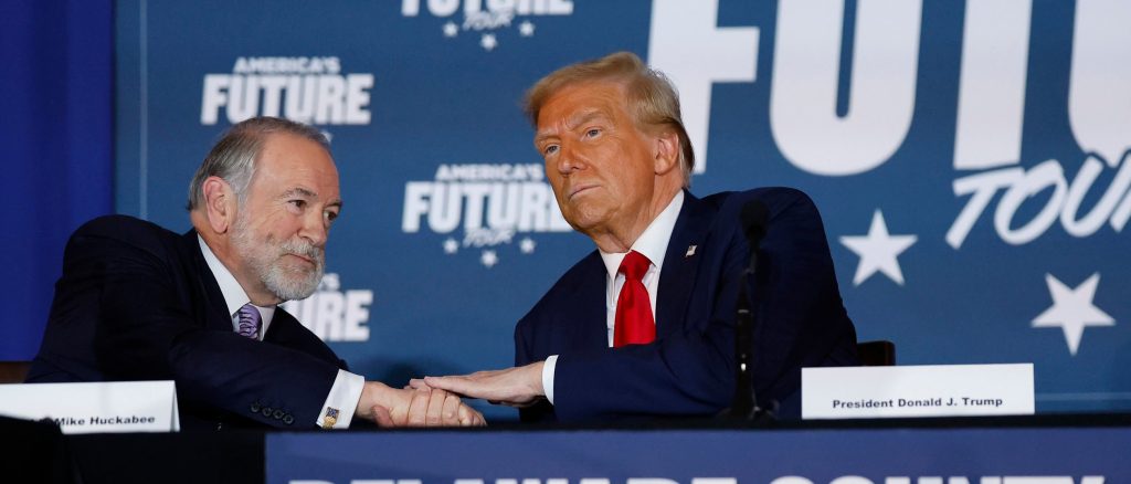 "I Will Stay Here": Mike Huckabee Tells Trump He Faces the Biggest Decision Since Truman in 1945