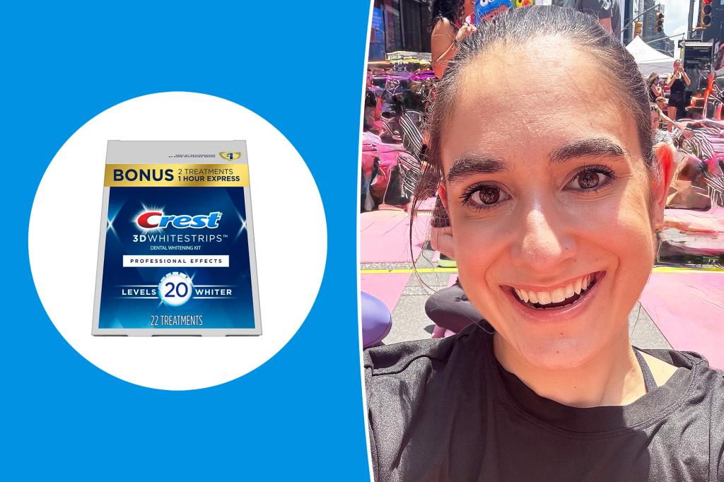 I tested the popular teeth whitening kit.