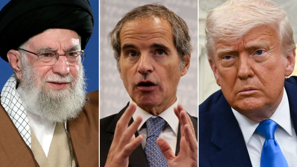 IAEA leader states Iran possesses materials for warheads but lacks a weapon program.