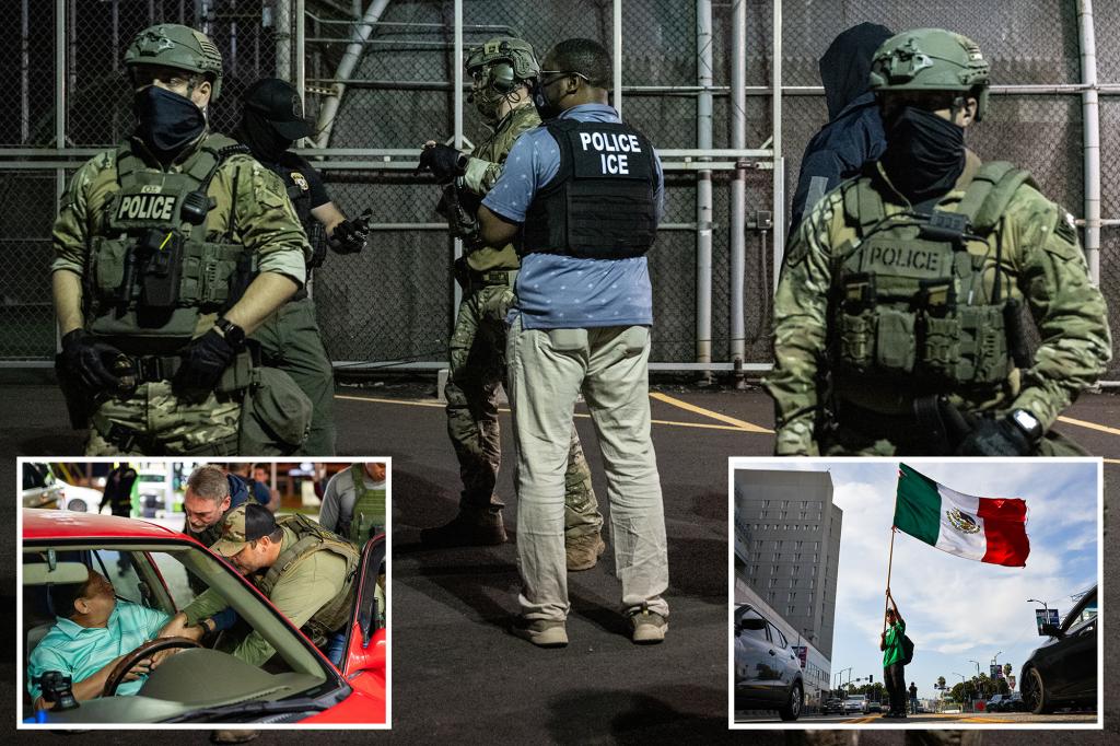 ICE restarts operations at farms, hotels, and restaurants after previously advising agents to steer clear of these locations.