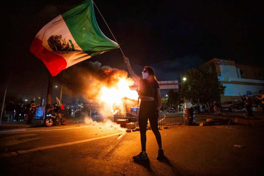 I’m Mexican American — and I’m tired of radicals disrespecting both flags