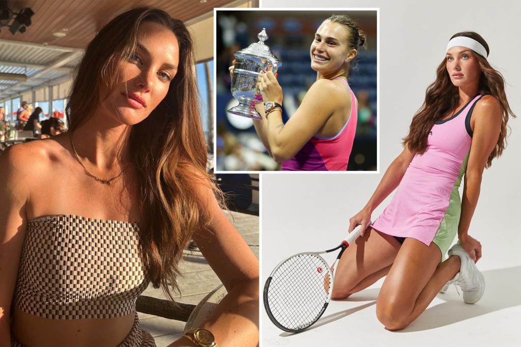 Introducing the beautiful model who is making her Wimbledon debut — facing Aryna Sabalenka.