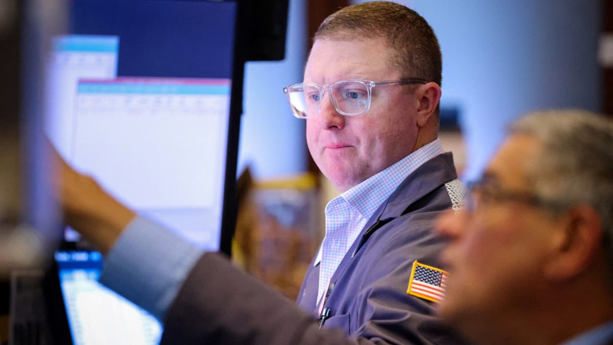 Investors are purchasing Amazon and low-volatility ETFs amid overwhelming uncertainty.