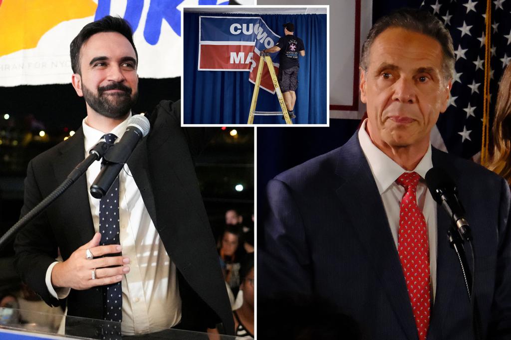 Is Andrew Cuomo planning to run as an independent for mayor of NYC in November?